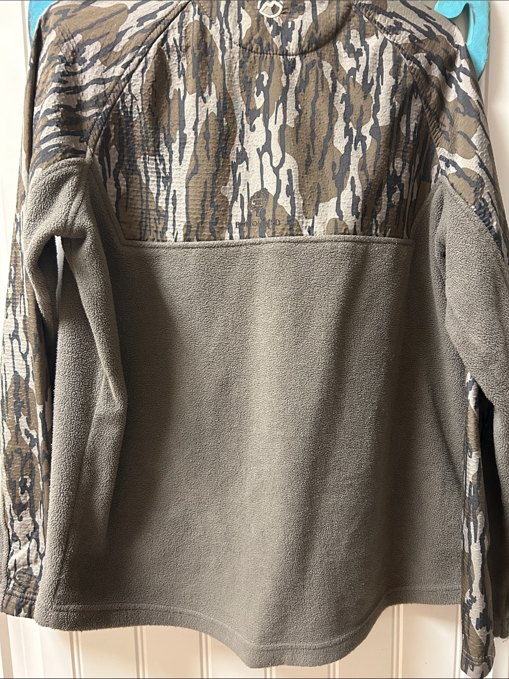 Magellan Outdoors Olive and Camo Full-Zip Fleece Jacket - Picture 3 of 3